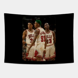 The Big Three in Bulls Chicago #2 Tapestry