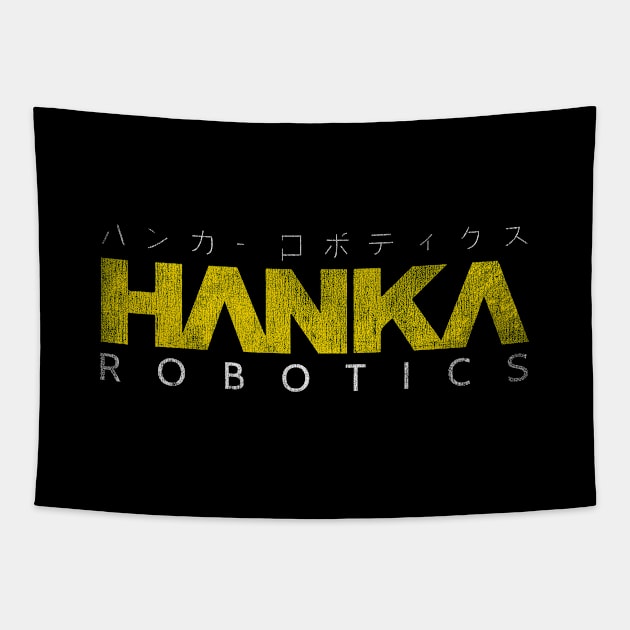 Ghost In The Shell Hanka Robotics Tapestry by Rebus28