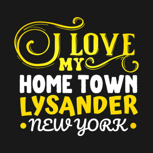 I love Lysander New York T-Shirt