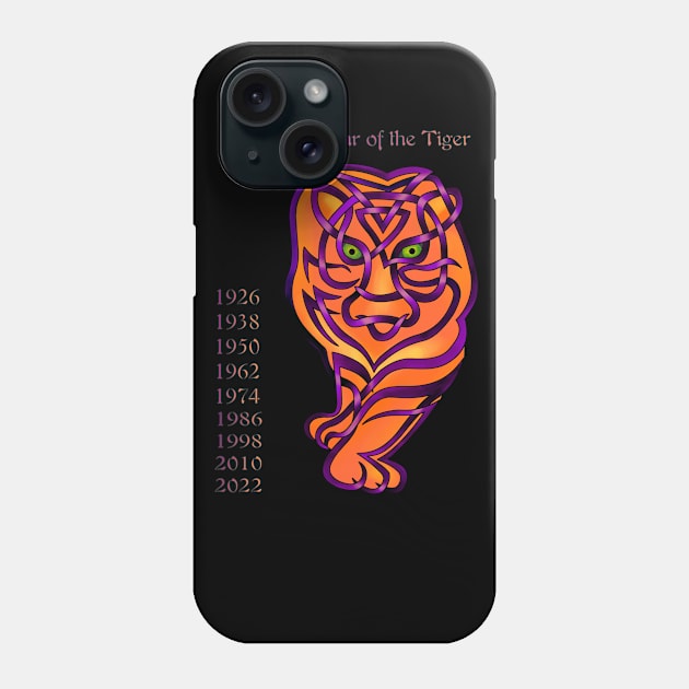 Chinese Tiger Phone Case by KnotYourWorld4