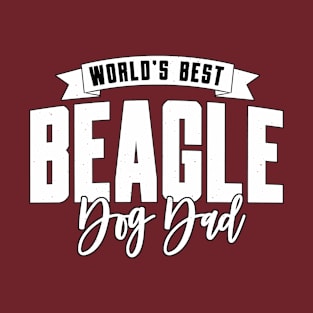 Beagle, World's Best Dog Dad T-Shirt