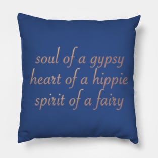 Soul, Heart, and Spirit Pillow