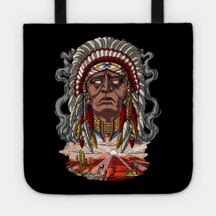 Native American Chief Tote