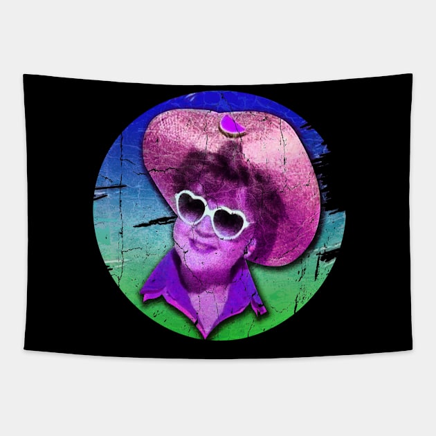 Jessica Fletcher- Retro Vintage Tapestry by Hursed