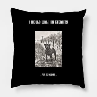 I would walk eternity for my owner Pillow