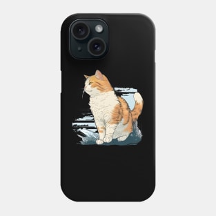 Cartoon Cute Hairy Cat - Love Happy Cats Phone Case