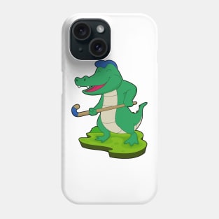 Crocodile Field hockey Hockey stick Phone Case