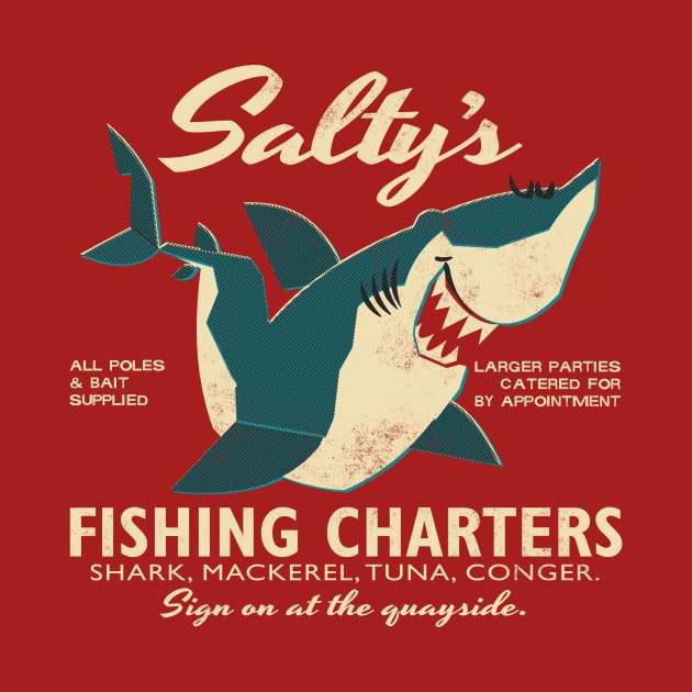 Salty's fishing charters by daviz_industries