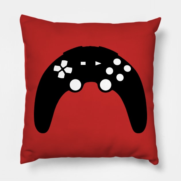 Playstation 3 Controller - black Pillow by The Nature of Things