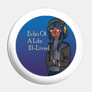 Rashmi Entropic Float Echo Of A Live Ill-Lived Sticker And Others Pin