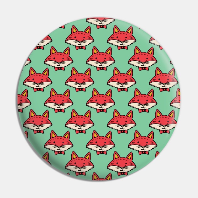 A Foxy Pattern! Pin by SWON Design