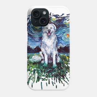 Great Pyrenees Night (splash version) Phone Case