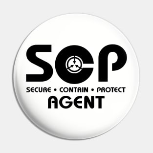 SCP Foundation Pocket Print Pin