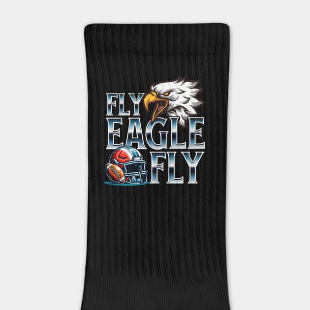 Fly Eagles Fly - Philadelphia Football by Mara Bun