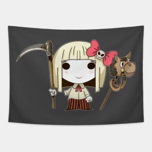 CUTE GRIM REAPER Tapestry