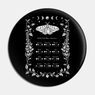 Witch Garden-2023 Full Moon Calendar Pin