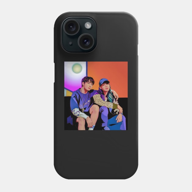 Festa Jikook Phone Case by Elsa-draws