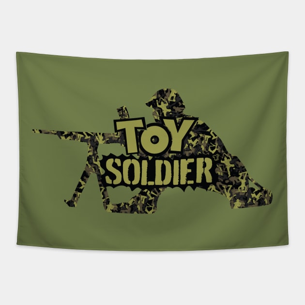 toy soldier Tapestry by justduick