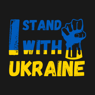 I stand with Ukraine support Ukraine T-Shirt