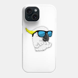 Parrot with Sunglasses Phone Case