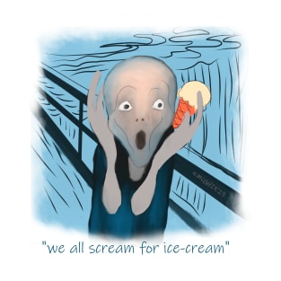 We All Scream For Ice Cream T-Shirt