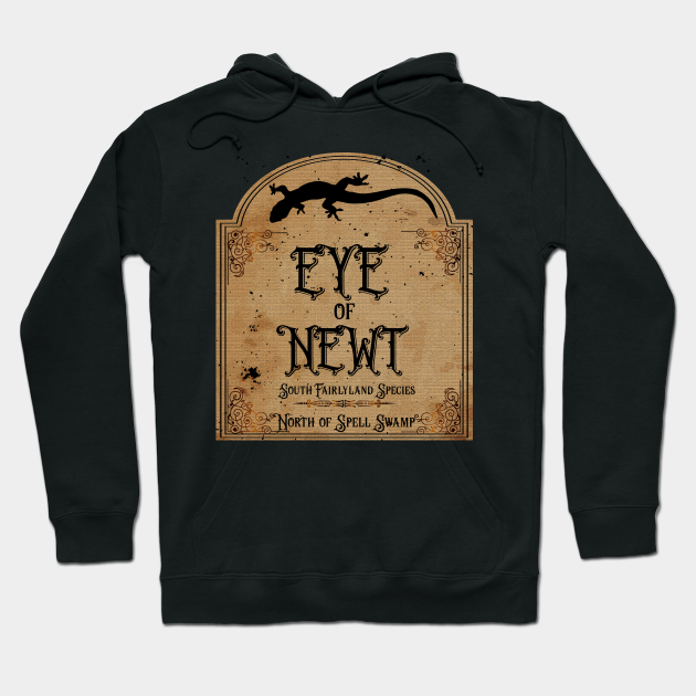 Eye of Newt Label Halloween - Halloween - Hoodie | TeePublic