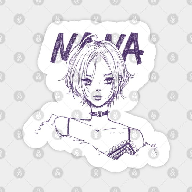 Nana Osaki anime Magnet by little-axii