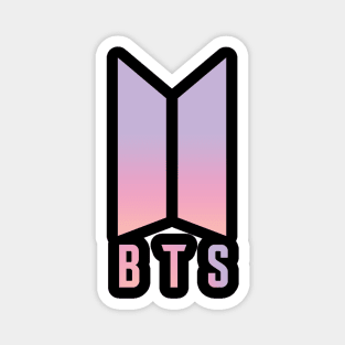 BTS logo Coloured Magnet