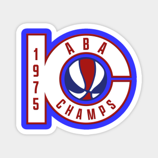 Defunct Kentucky Colonels ABA Champs 1975 Magnet