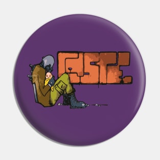 Half-life 2 Graffiti Pin