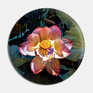 Nelumbo nucifera Pin