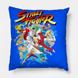 World Warrior Street Fighters Pillow