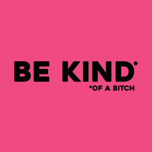 Be Kind* (*of a bitch) T-Shirt