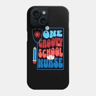 One Groovy School Nurse Phone Case