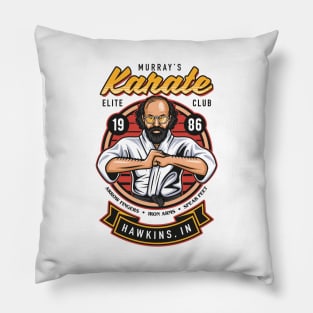 Murray's Karate Club v2 Pillow