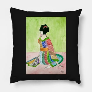 Blossom in Exhale - Geisha Pillow