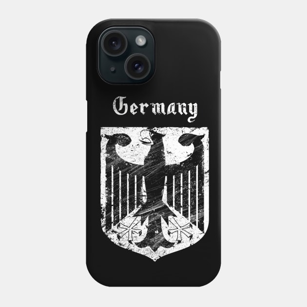 Germany Coat of arms-Black eagle-Bundeswappen Phone Case by StabbedHeart