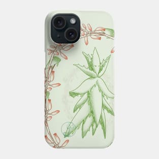 Succulent Sprite - tiger tooth aloe Phone Case