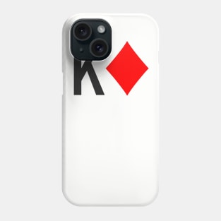 King of Diamonds (Playing Cards) Phone Case