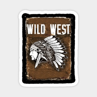 wild west Magnet