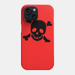 Death skeleton T-shirt Phone Case