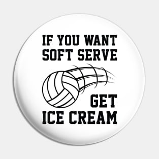 Soft Serve Ice Cream Pin