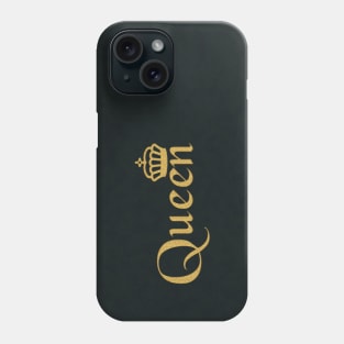 Queen Gold Phone Case