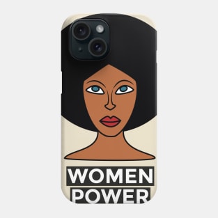 Women Power, Black power Phone Case