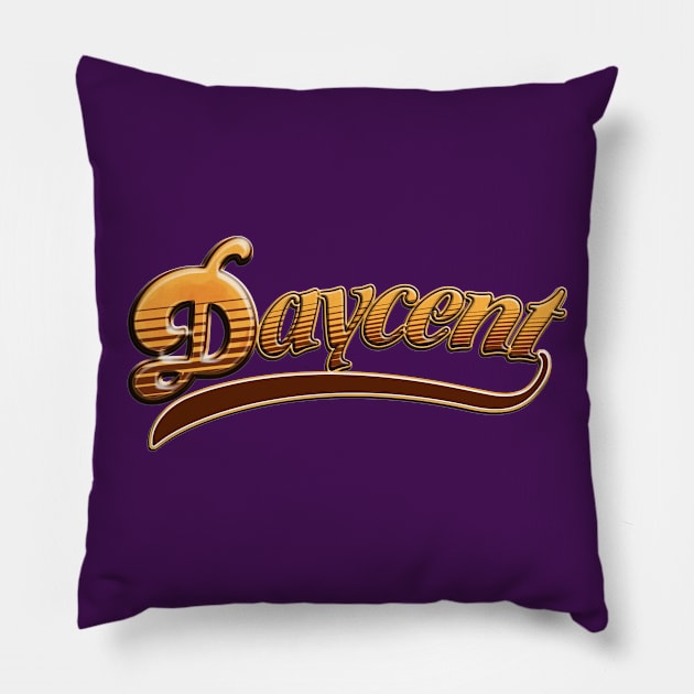 Daycent! Pillow by SteelWoolBunny