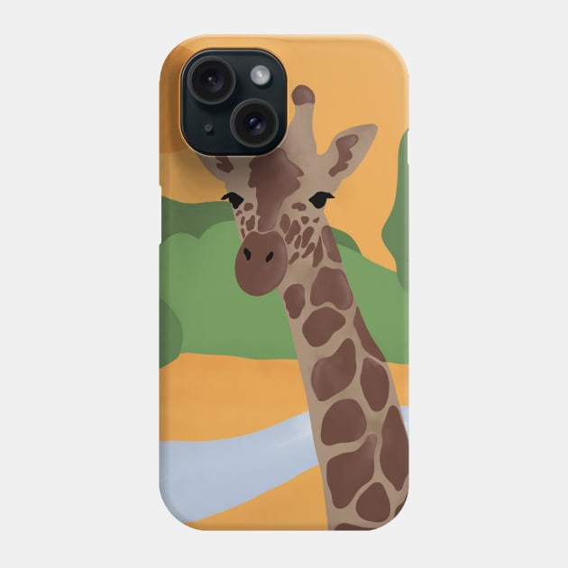 Giraffe Phone Case by Magic Inside