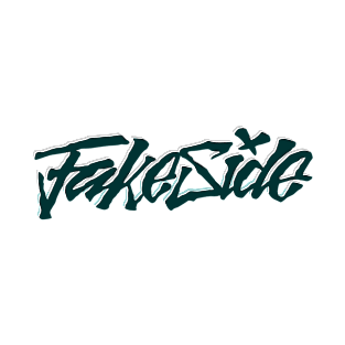 Typography Fakeside T-Shirt