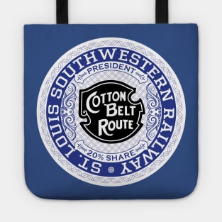 St Louis Southwestern Railway - Cotton Belt Route (18XX Style) Tote