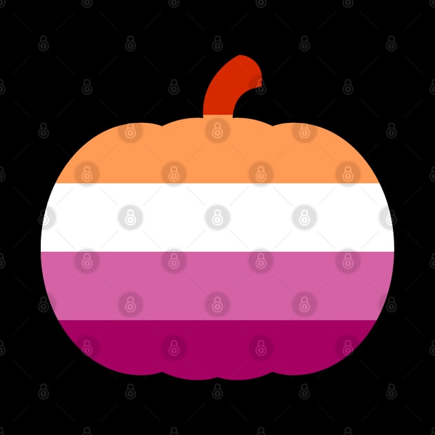 Halloween Pumpkin LGBT Flag Lesbian PRIDE by aaallsmiles