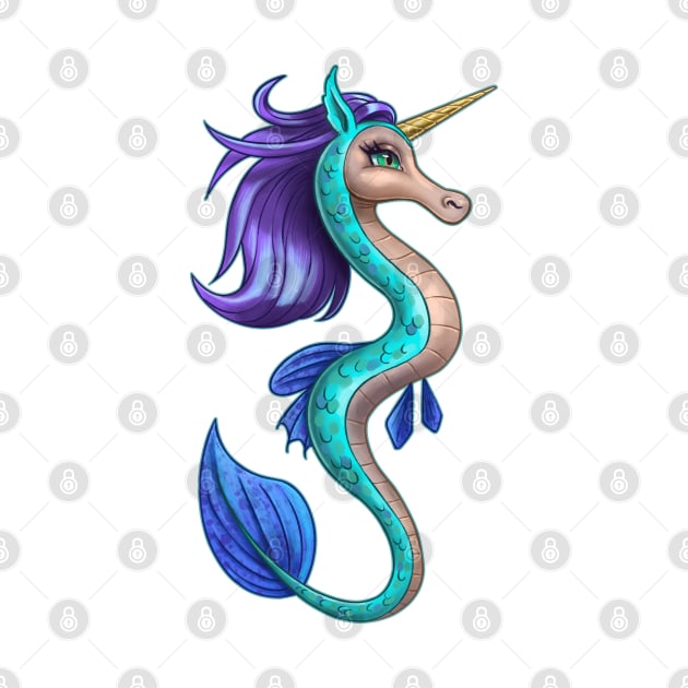 Seahorse Unicorn by Robbgoblin